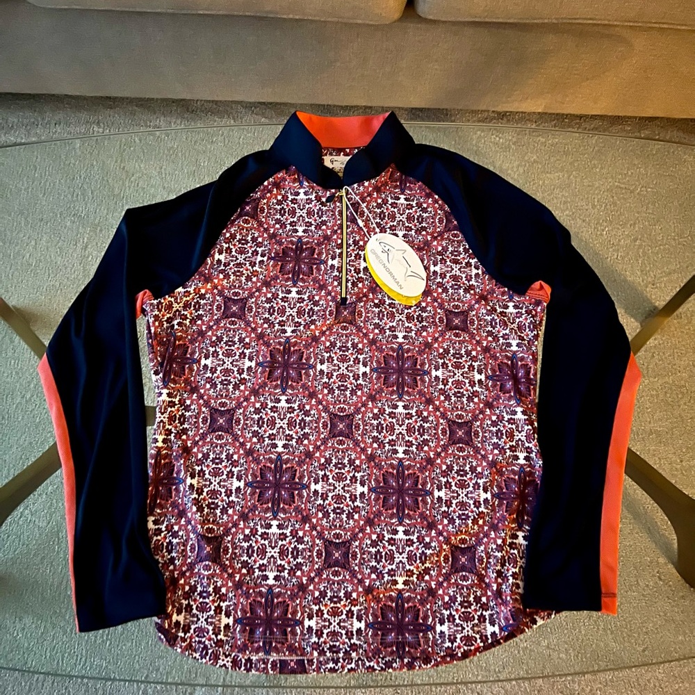 NWT Greg Norman 3/4 long sleeve top